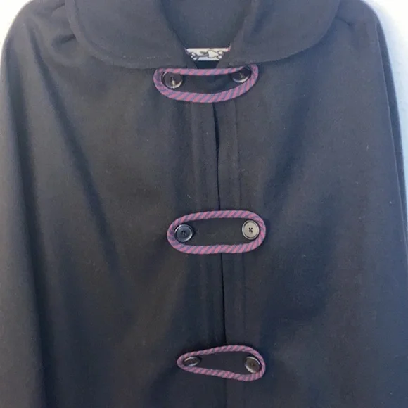 Steven Alan x Clare V Wool Cape - Picture 2 of 8